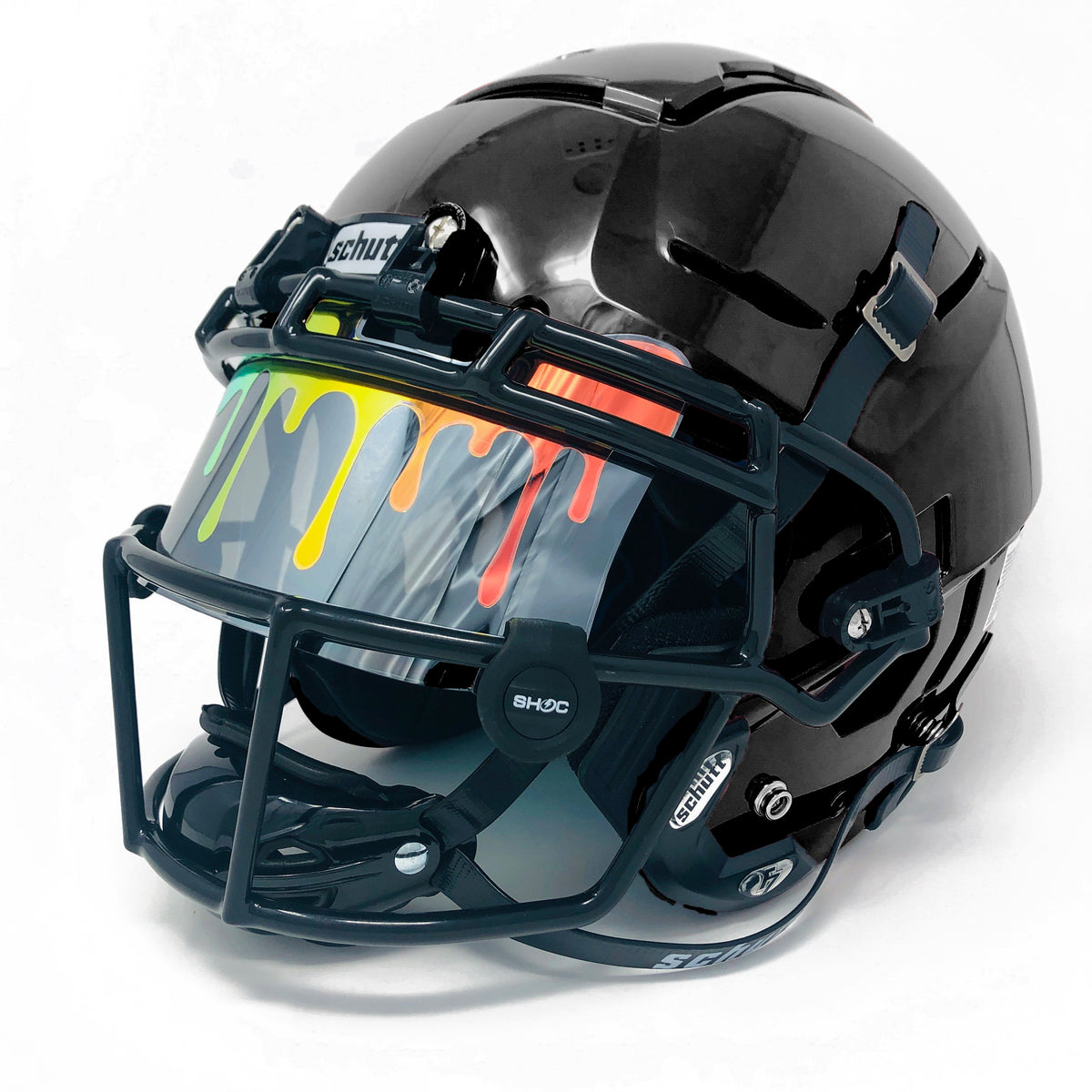 buy custom football helmet Inflatable Tunnel – MVP Visuals Game Used Schutt F7 Line Model:80 lb Green (≤ 330 Yards) athletic bag level play