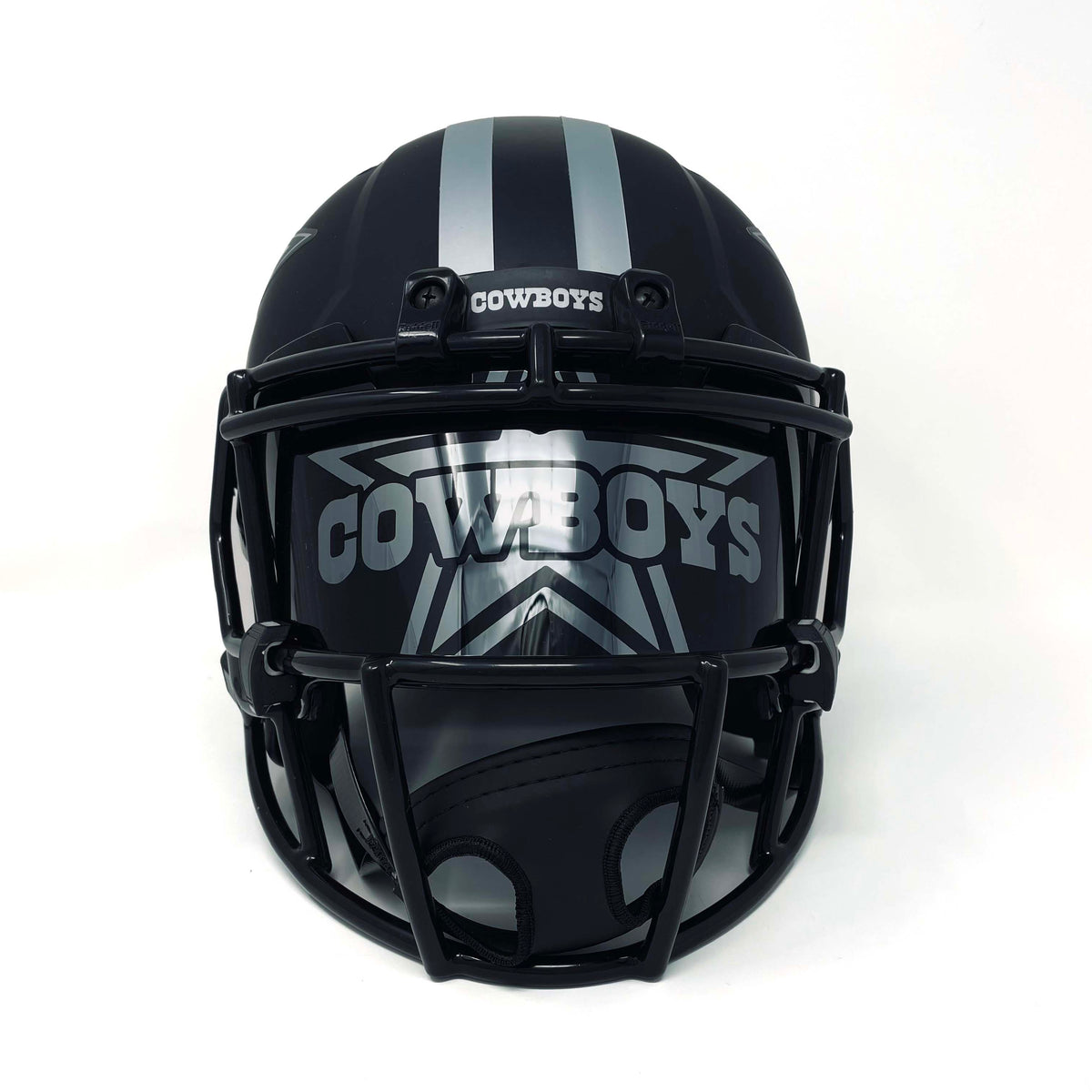 Custom Blinged Dallas NFL Mini Helmet 