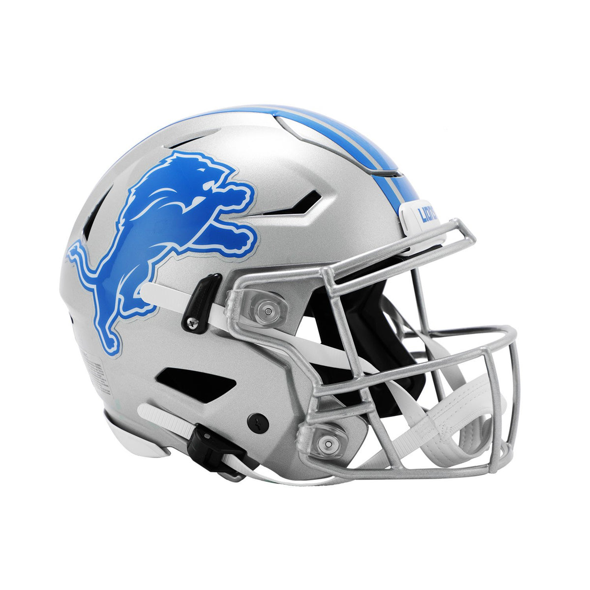 Detroit Lions Helmet Riddell Authentic Full Size SpeedFlex Style On-Field Alternate 2023