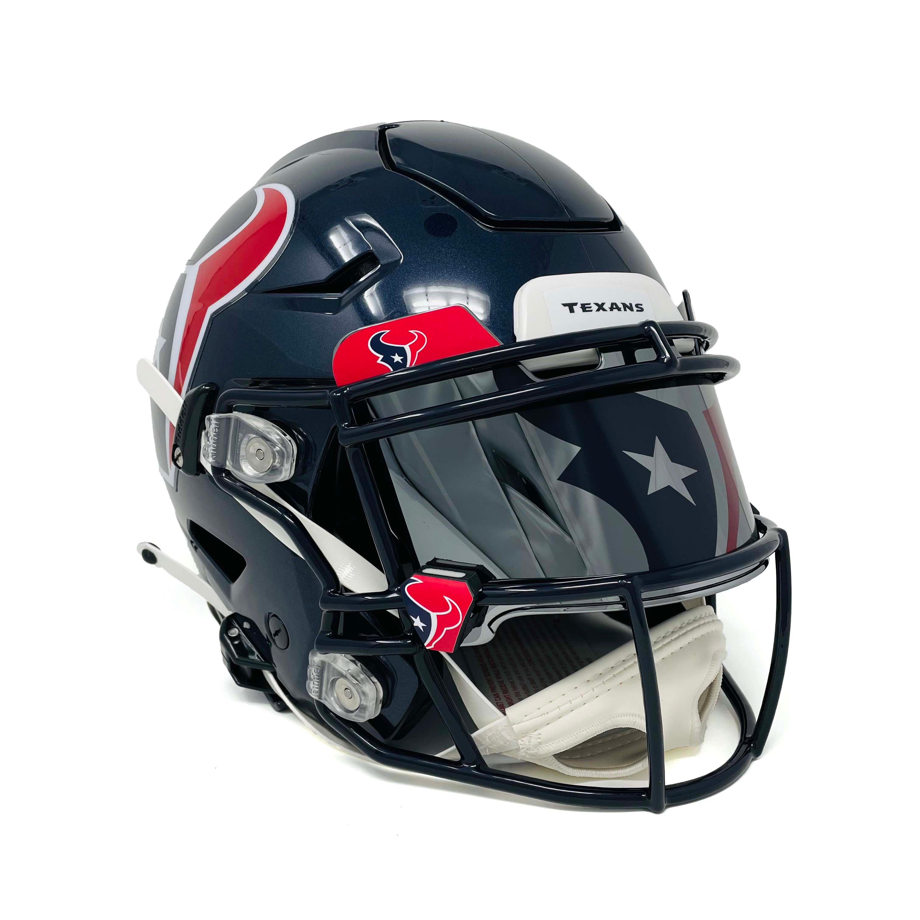 football helmet for motorcycle Houston Texans Custom Football Helmet