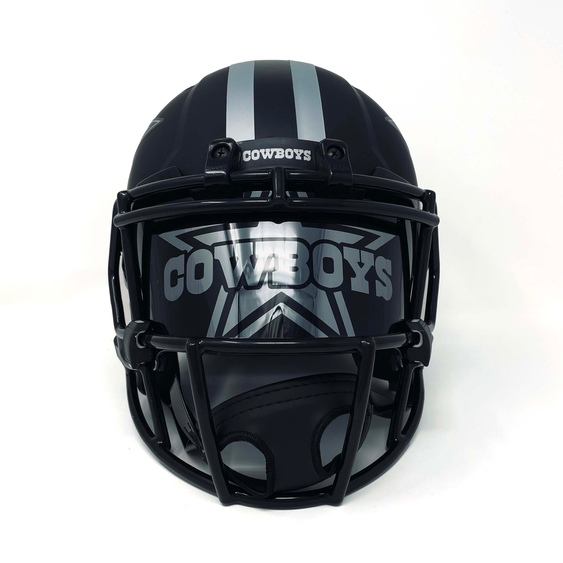 Dallas Cowboys AMP Custom Football Helmet