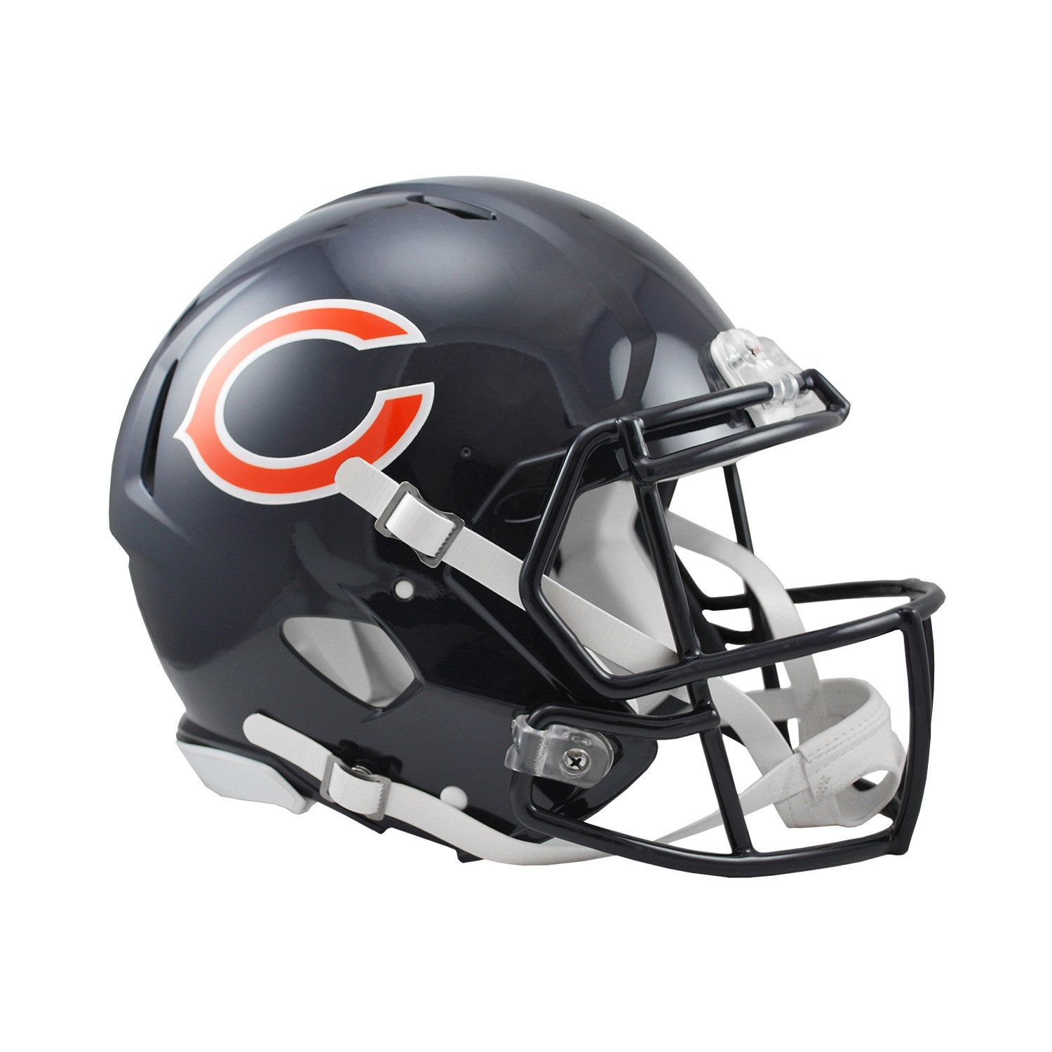 chrome bear football helmet Chicago Bears Replica Speed Football Helmet