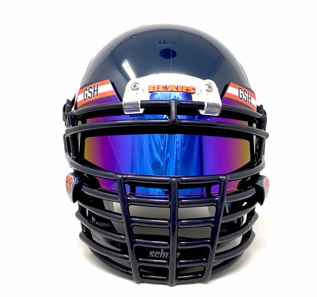 bj sports kalamazoo football helmet Chicago Bears GSH Schutt XP Authentic Helmet