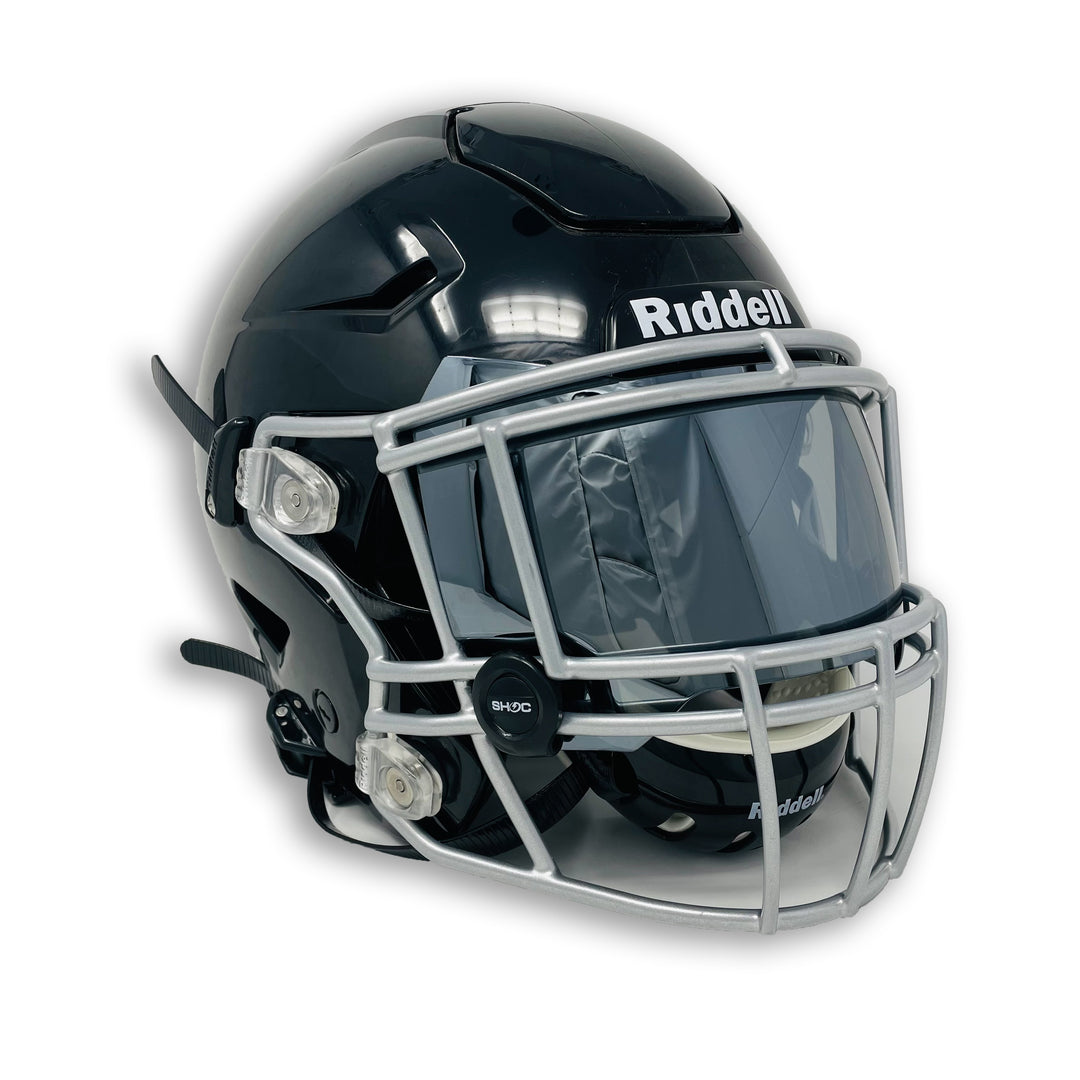 Chrome Mirror Zero-G Plus Football Visor | SHOC – The Helmet Giant