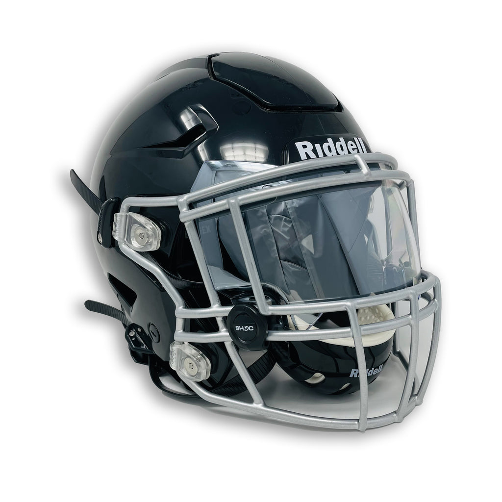 Clear Mirror ZeroG Plus Football Visor SHOC The Helmet Giant