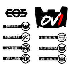 Beast Custom Football Visor | EOS OV1