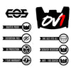 Beast Custom Football Visor | EOS OV1