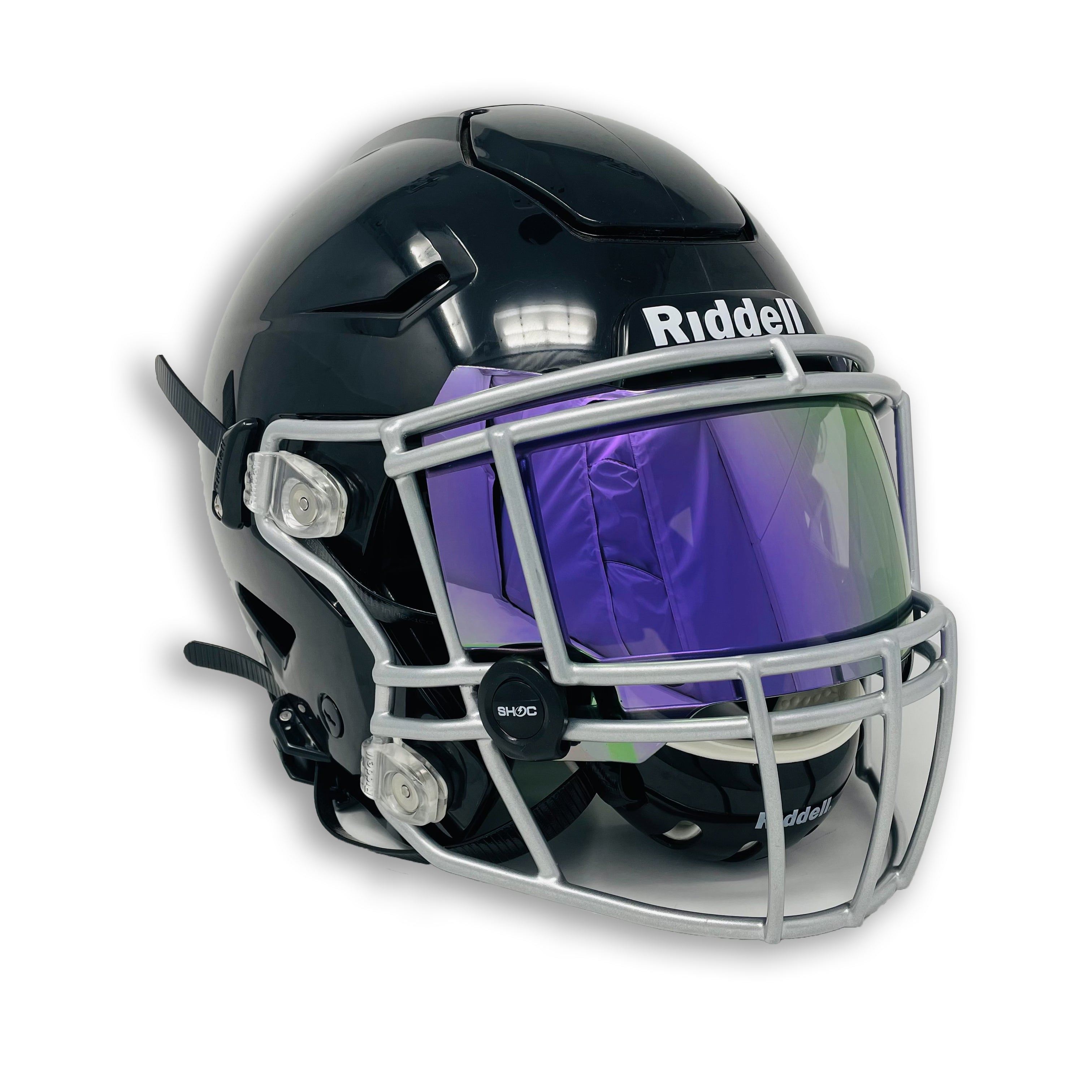 aggressive football helmet gator visor SHOC Zero G Plus The most popular collectible in history Northern Lights Zero-G Plus Football