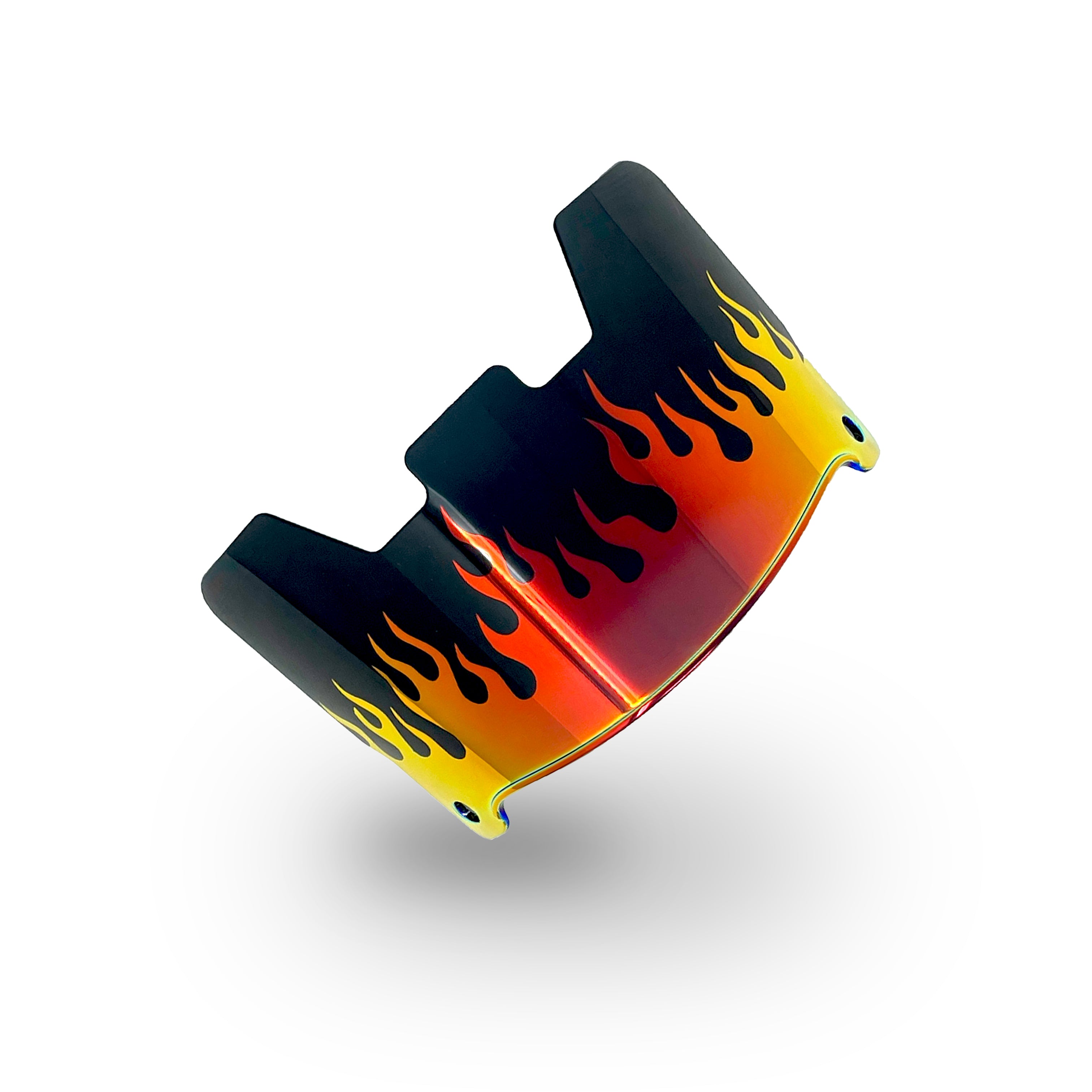 create your own football helmet visor Hot Rod Custom Football Visor