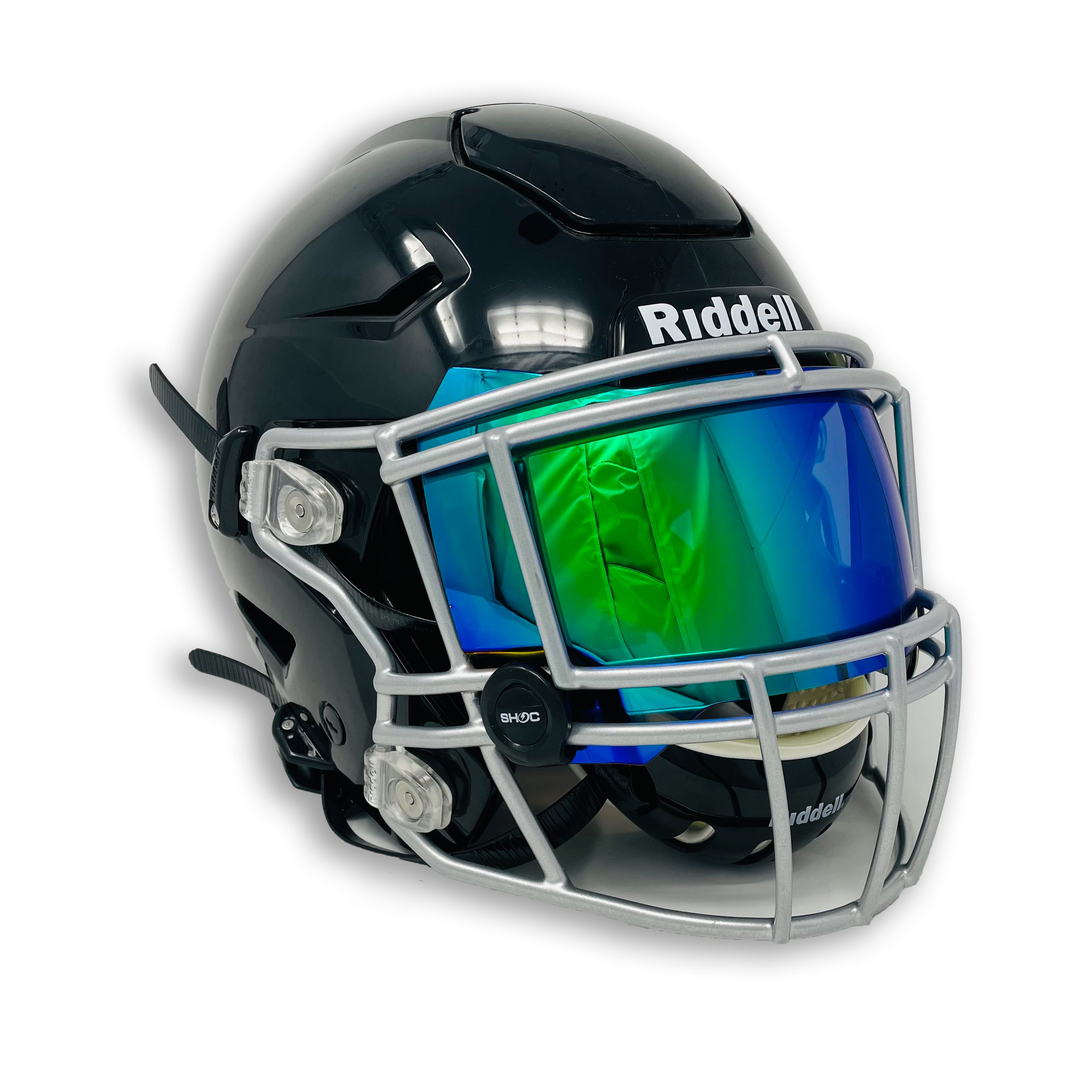 aggressive football helmet gator visor GIKYTEC for Fits Youth and Adult Football Helmets (Clear Anti-Fog) : Sports & Outdoors Great for Fans and Collectors. Northern Lights Zero-G Plus Football
