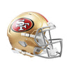 San Francisco 49ers Replica Speed Football Helmet | Riddell
