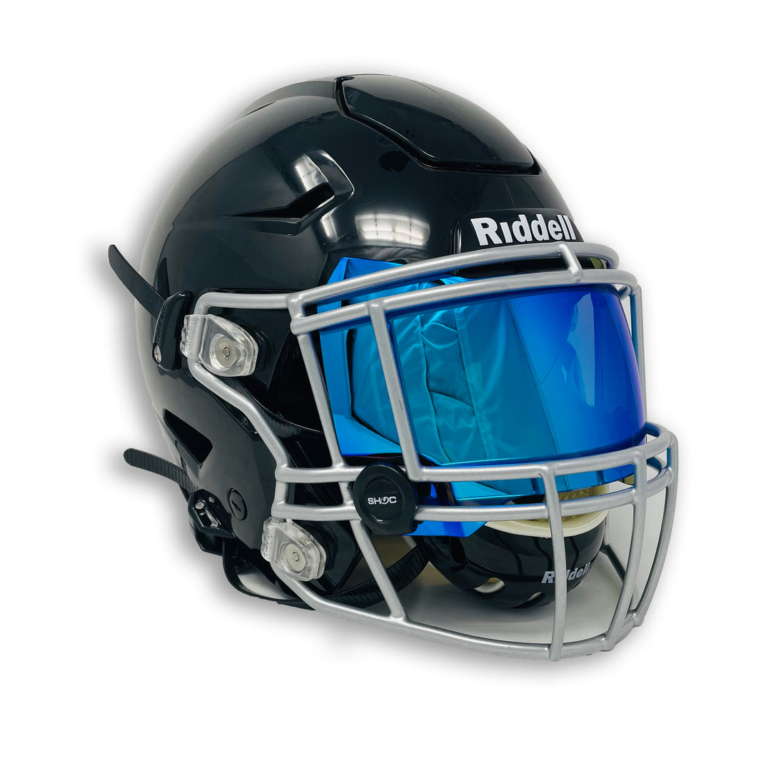 adult football helmet sun visor Sapphire Zero-G Plus Pack Size:8 Pack Physical Science These visors are NFHS Lot Of 3 Okuma